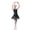 Black, variant on Gunia Tutu Dress For Girls Classical Ballet Practice Dance Recital Performance Elegant Leotard Skirt Outfit Ballerina Training Black Dresses For Girl 3-13 Years
