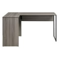 thumbnail image 2 of Hagney Lane L-Shape Desk in Farm Oak Gray Finish, 2 of 10