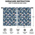 thumbnail image 2 of Blackout Kids Curtains,Dark Blue Fairy Moon Princess Pattern Childrens Insulated Curtains Set Of 2,Bedroom Essentials,Toddler Room Decor 42"x54", 2 of 5