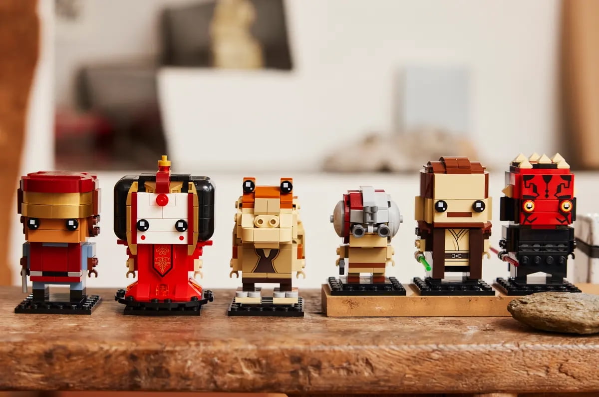 Lego Star Wars BrickHeadz (40676) Accessories and Detailed Design 10+