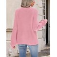 thumbnail image 6 of Zeagoo Cardigan Sweaters for Women Long Sleeve Chunky Knit Cardigan CEW Neck Button Down Fall Fashion, 6 of 6