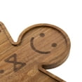 thumbnail image 3 of Holiday Time Acacia Wood Gingerbread Man Board, Natural Wood Color, 14 x 11.61 x 0.78inch, 3 of 5
