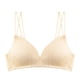 thumbnail image 3 of Sujetador de mujer Hollow Sexy Bralette Ropa interior inalámbrica transpirable, Beige, 32 / 70AB Methold AP001128-17, 3 of 7