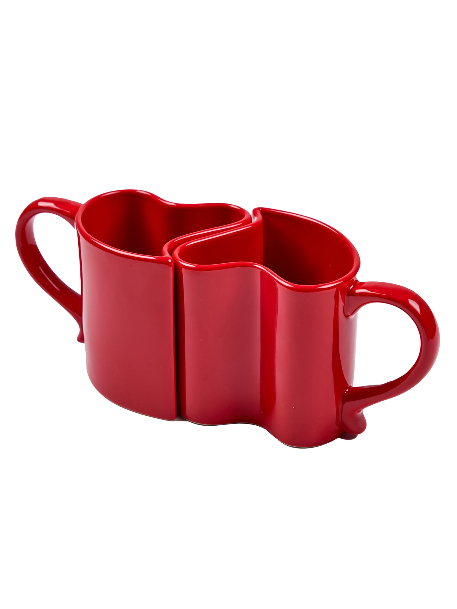 Hello Kitty Valentine's 2 Pack 16oz Ceramic Heart Mugs
