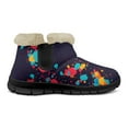 thumbnail image 6 of Psesaysky Tie Dye Snow Boots for Women Warm Lined Non Slip Winter Boots Fashionable and Wear-Resistant Boots, 6 of 7