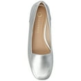 thumbnail image 4 of Journee Womens Noelia Square Toe Casual Comfort Career Ballet Flats, Widths Available, 4 of 8
