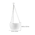 thumbnail image 2 of UPGRATOR 1Jgo Cesta Colgante Para Plantas Con Material Durable Para Uso En Exterior, 2 of 8