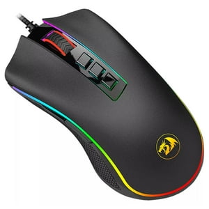 Redragon - Mouse Gamer Usb Rgb 8B 10000Dpi Negro Cobra