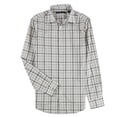 thumbnail image 1 of Perry Ellis Chemise à Carreaux pour Hommes, Gris, TTG, 1 of 2