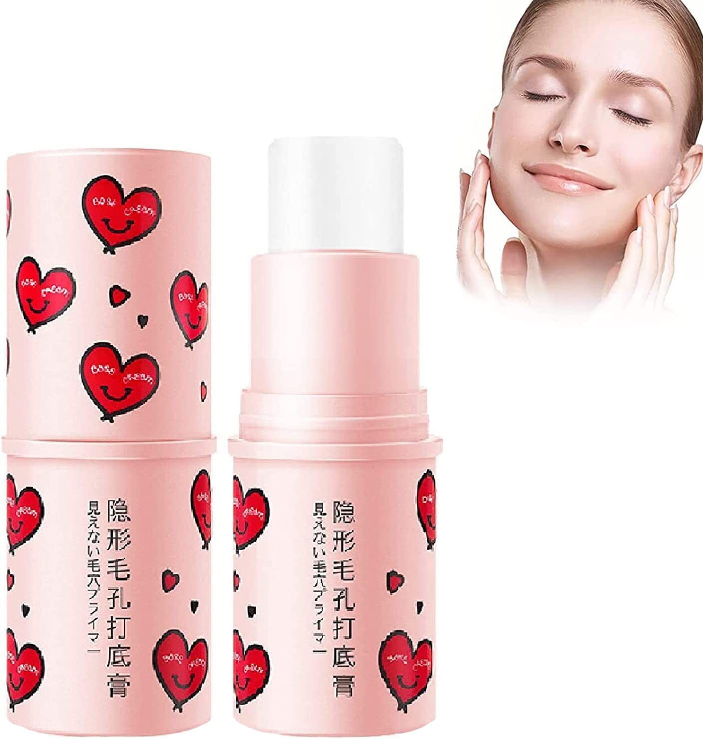 Magical Pore Eraser Waterproof Face Primer Stick, Blur Stick Primer for