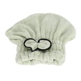 thumbnail image 2 of Bathing Hair Hat, Shower Hat, Super Elastic Quick Dry Soft Salon For Washing Face Home Washing Head Green, 2 of 8