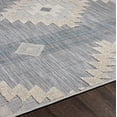 thumbnail image 6 of Mark&Day Outdoor Rugs, 5x7 Veneind Rustic Indoor/Outdoor Gray Area Rug, Non Shedding Grey Cream Carpet for Patio, Porch, Deck, Bedroom, Living Room or Kitchen (5'3" x 7'), 6 of 6