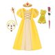 thumbnail image 1 of Disney-Vestidos largos de princesa Cenicienta, Blancanieves, disfraz de Bella, Mulan, Rapunzel, para fiestas de cumpleaños de niñas Fivean unisex, 1 of 2