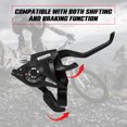 thumbnail image 3 of 2pcs Bicycle Speed Shifter Brake Shifter with Shift Cable 21 Speed MTB Mountain Bike Shifter, 3 of 7