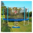 thumbnail image 7 of Trampoline Net - Trampoline Netting Replacement for 6-8 Straight Poles - 10FT 12FT 14FT 15FT 16FT Round Frame Trampolines (Replacement Net Only), 7 of 7