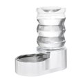 thumbnail image 1 of Bebedero automático para mascotas RIZZARI Gravity de acero inoxidable 6L, 1 of 8