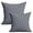 Gray2, variant on AQITTI 2Pc 20*20Inch Modern Contemporary Transitional Navy Blue Striped Polyester Throw Pillow (Excluding Pillow Core）