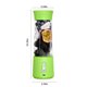 thumbnail image 3 of Teissuly Clearance Portable Agitators, Mini Agitators For Shakes ,Mini Agitators With 6 Blades USB Rechargeable 16.9oz Multifunction Juicer Cup For Travel,Camping,Office(Green, ) Teissuly WER2023081600395, 3 of 8