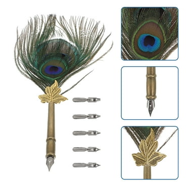 OUNONA  Quill Pen with Five Nibs Dip Set Replacement Co-worker Gift