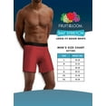 Fruit of the Loom Men's Breathable Exposed Waistband Woven Boxers, 5 Fruit of the Loom Men's Breathable Exposed Waistband Woven Boxers, 5
