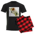 thumbnail image 6 of CafePress - English Setter Men's Light Pajamas - Men's Dark Loose Fit Cotton Pajama Set, 6 of 7
