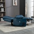 thumbnail image 3 of Sesslife Power Lift Recliner Chair with Massage and Heat for Elderly and Adults, Modern Electric Recliners with Side Pockets and Cup Holders for Living Room, Ergonomic Lounge Recliner Chair, Blue, 3 of 8