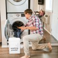thumbnail image 2 of Minkissy Laundry Liquid Dispenser Laundry Container Iron Black 1 Set for Household Users, 2 of 6