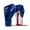 Metalic Blue white, variant on Hit N Move Boxing Gloves - All Day Pro Agility 14oz All White - Lace Up