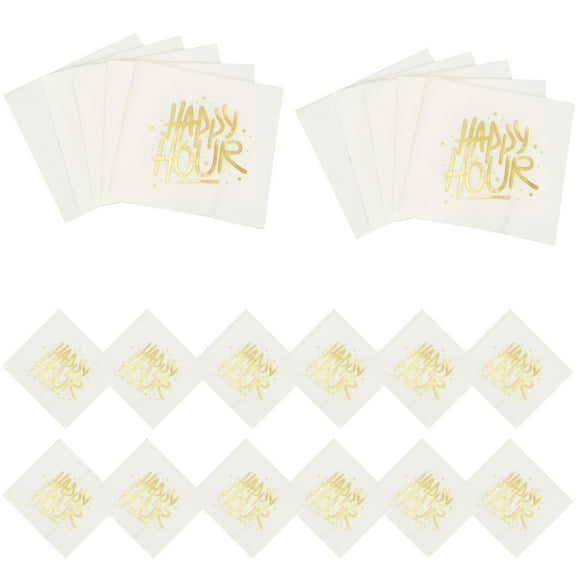 OUNONA  50 Sheets Soft Absorbent Paper Towels Banquet Travel