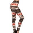 thumbnail image 1 of Puntoco - Pantalones de mujer con estampado navideño informal, cintura media, pantalones largos sueltos, pantalones de yoga Puntoco Puntoco-6618, 1 of 6