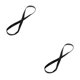 thumbnail image 2 of Minnieouse Diadema Elástica Bandas para el cabello Diademas antideslizantes Yoga Accesorios deportivos Type3 NO3, 2 of 6