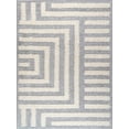 thumbnail image 1 of LaDole Rugs 4x6 ft Fluffy Shaggy Area Rug | Machine Washable Small Carpet For Bedroom, Living Room, Kitchen, Entry Way, Indoor Floor Décor | Grey, 1 of 5