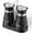 Bracket - Black, variant on Furkithn Salt and Pepper Shakers Set, Glass Bottom Salt Shaker with Stainless Steel Lid for Kitchen Gadgets Cooking Table, RV, Camp,BBQ Refillable Design, Silver