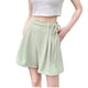thumbnail image 2 of Puntoco Pantalones cortos deportivos para mujer, de moda, estampados, de color sólido, finos y holgados, para correr y hacer ejercicio, se pueden usar externamente, de cintura alta y pierna ancha, 2 of 5