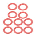 thumbnail image 4 of 10 piezas de cinta adhesiva de doble cara PET de alta viscosidad, resistente al agua, fijación firme, cinta de montaje PET roja de 1 mm/0,04 pulgadas, 4 of 12