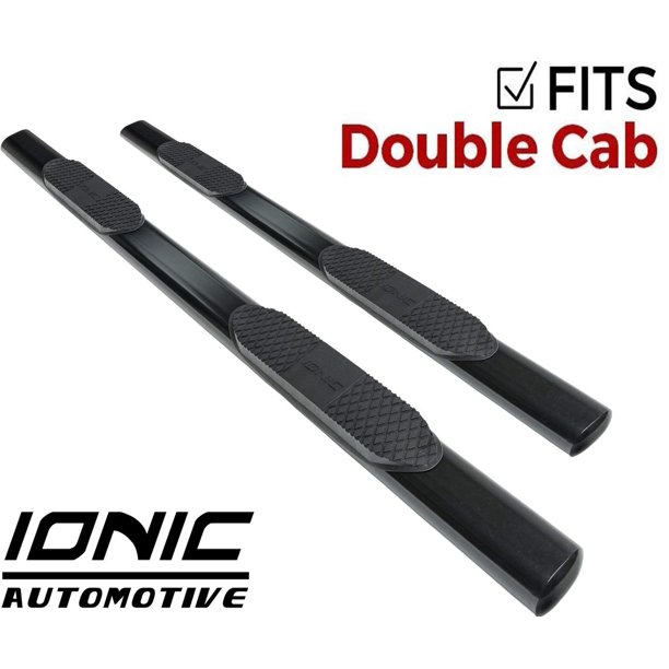 Ionic 5" Black Steel Oval Nerf Bars (fits) 20052018 Toyota