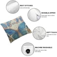 thumbnail image 6 of PIKWEEK  Butterfly Farmhouse Throw Pillow Covers, Wild Butterflies Set of 2 Cushion Case Pillow Cover for Bed  Couch Square Throw Pillowcases for Men Women Multiple specifications&nbsp; White, 6 of 7