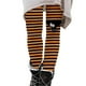 thumbnail image 1 of Gibobby Leggings Termicos Leggings entrenamiento para mujer, pantalones bloque color con ojos Halloween, cálidos, y elásticos（Anaranjado， M), 1 of 5