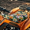 thumbnail image 3 of Uorisanigo ATV Seat Cover Waterproof Tropical Flowers Print ATV Seat Cushion Cover 4 Wheeler ATVs Non-Slip Covers Protection Accessories for Sportsman Rancher Foreman Scrambler, 3 of 7