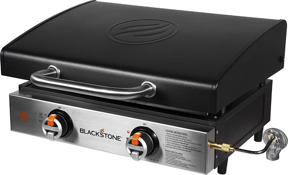 Blackstone 2Burner 22" Tabletop Griddle with Hood Propane