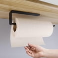 thumbnail image 1 of Kitchen Roll Holder Self Adhesive Kitchen Paper Roll Holder Wall Mounted Holder for Kitchen and Bathroom, No Drilling, 1 of 5