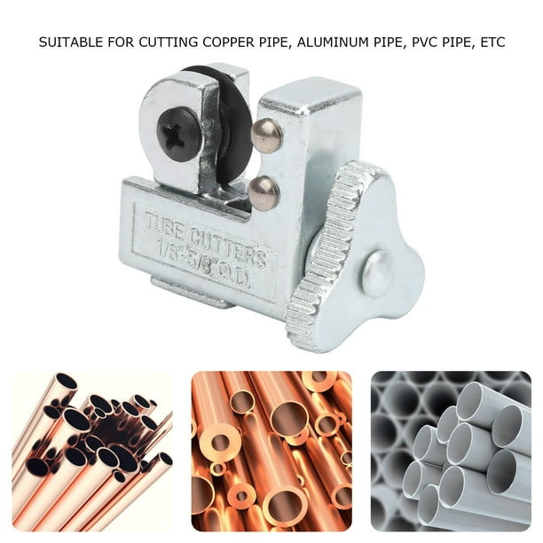 Microcortador De Tubos, Herramienta Manual Herramienta De Corte De Tubos De 3-16 Mm Cortador De Tuberías De Gas Portátil Cortador De Latón Para Tubos De Cobre Para Tubos De