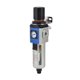 thumbnail image 1 of Regulador de presión de filtro de flujo de compresor de aire Separador de aceite de agua con accesorio de manómetro GFR300-10, 1 of 15