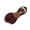 Burgundy, variant on Women Bow Flat Sandals Pearl Ankle Ring Open Toe Casual Shoes Soft Comfortable Summer Sandals