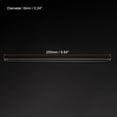 thumbnail image 2 of Unique Bargains 3.3 Borosilicate Glass Stick 9.84' Length 6mm Dia Stir Rod Round for Lab Kitchen Science 10Pcs, 2 of 5