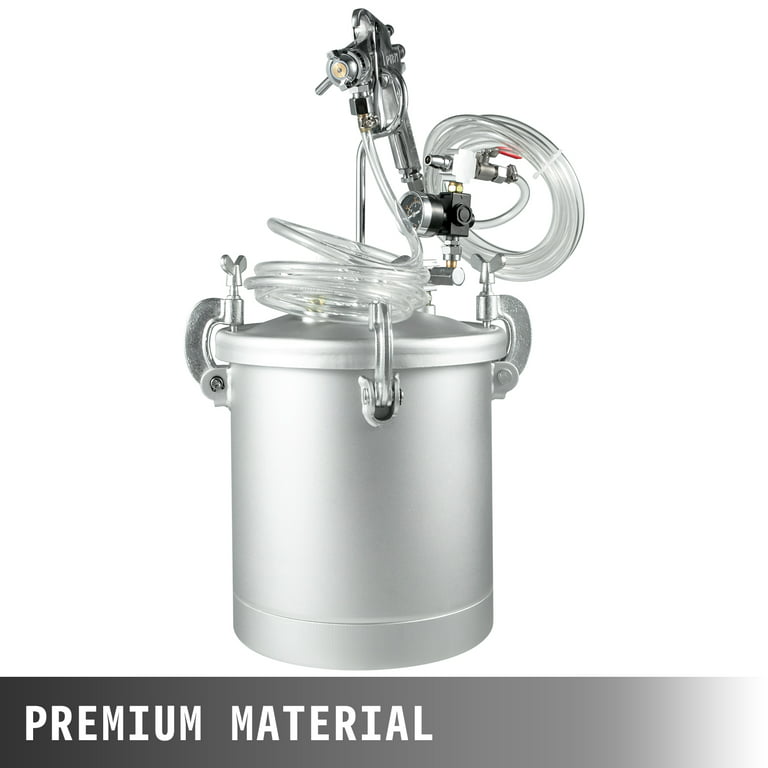 Performance Series 5 Gallon Stainless Steel Paint Pressure Tank with P –  Finish Systems