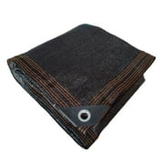 Opolski Pull-resistant Sunshade Cloth Edge Buttonhole Design Accessories Solid Durable Sun Shade Net for Garden