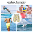 thumbnail image 6 of Goofa Flowers and Butterflies Printed Men's Swim Trunks Board Shorts Quick Dry Mens Swimming Trunks with Compression Liner,Breathable Fit Hawaii Beach Shorts-Medium, 6 of 9