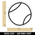 thumbnail image 2 of Tennis Ball Doodle Self-Inking Rubber Stamp Ink Stamper - Black Ink - Mini 1/2 Inch, 2 of 7
