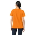thumbnail image 3 of Dickies Women's Heavyweight Short Sleeve Pocket T-Shirt, Orange, X-Large, 3 of 3